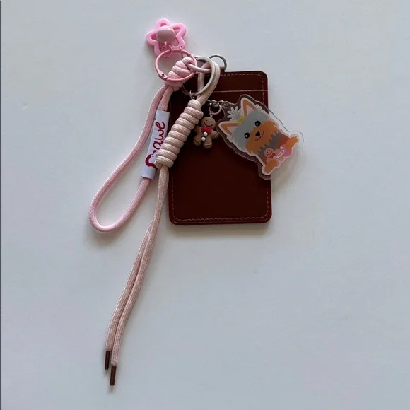 🌸Handmade Yorkie Card & Key Holder - Picture 4 of 10